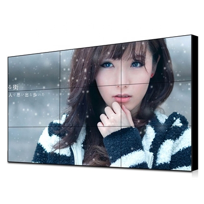 Kundenspezifische schmale Einfassung LCD-sortieren Videowand-Digital-Verstärken 46 55 Zoll aus