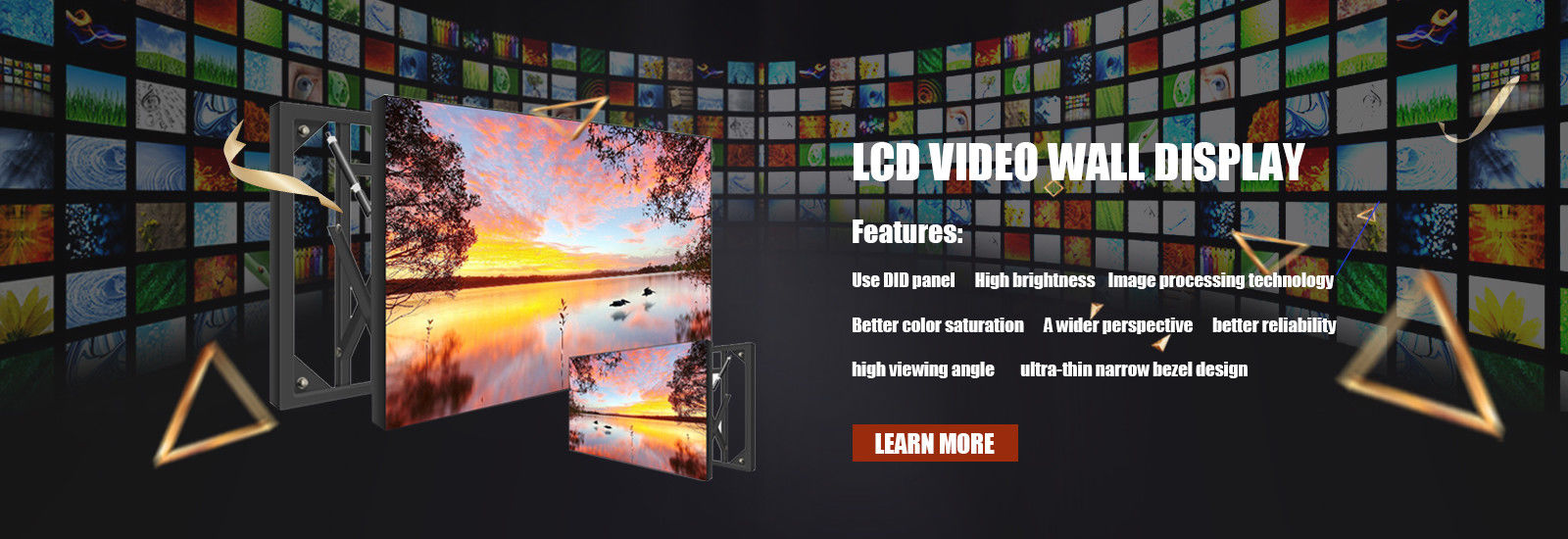 lcd-Videowandanzeige