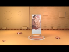 LCD, der Anzeige annonciert