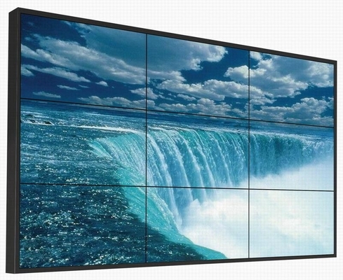 Ultra schmale Videowandbildschirmanzeige des Einfassungs-Werbungs-Schirm-4K Lcd